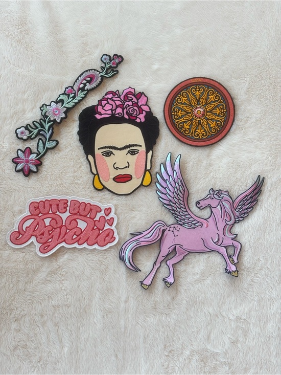 Unlisted Accessories - Large Iron-On Patches $15 For 1 (Or Build Your Own Bundle) Plz See Description